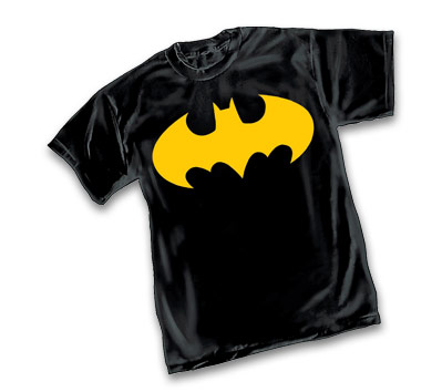 BATMAN GOLD SYMBOL T-Shirt  L/A